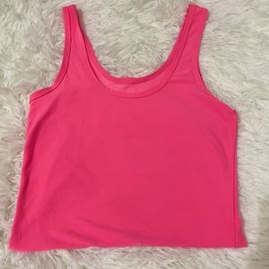 Hot pink Tank top